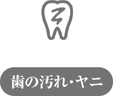 歯の汚れ・ヤニ